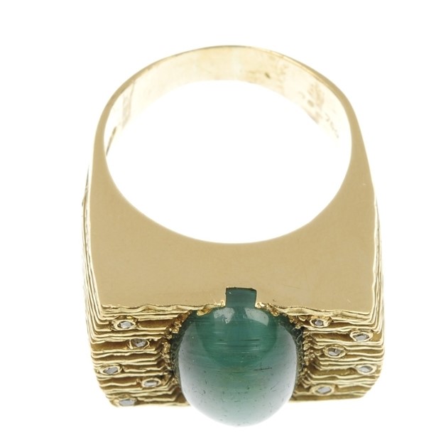 Gillian Packard gold ring